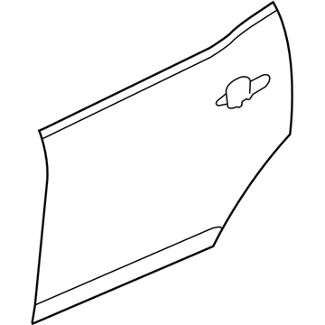 Ford AE9Z-7424700-A Outer Panel, Passenger Side
