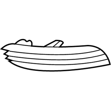 Ford 6S4Z-15266-A Cover, Front Passenger Side