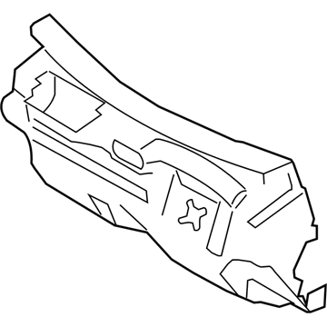 Ford 8S4Z-5401688-A Sound Absorber
