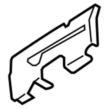 Ford 3S4Z-6102039-AA Lower Reinforcement, Driver Side