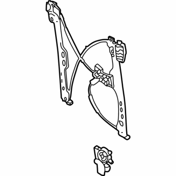 2021 Ford Bronco Window Regulator - M2DZ-9823200-A