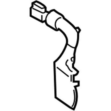 Ford 6H6Z-18D507-AA Upper Duct