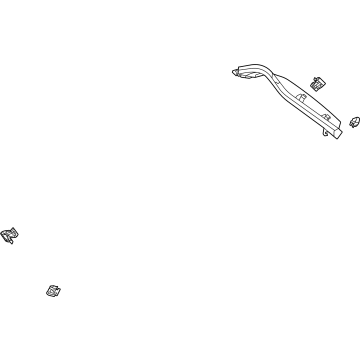 Ford LJ8Z-5842411-AC Side Trim, Driver Side