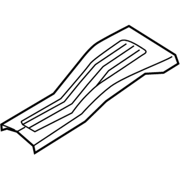 Ford FB5Z-7813228-AA Scuff Plate, Rear Passenger Side