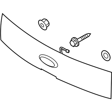Ford DA8Z-74425A34-CA Applique, Rear