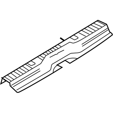Mercury 7L2Z-7842624-AB Scuff Plate