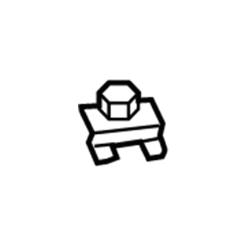 Ford -W704277-S439 Lower Deflector U-Nut
