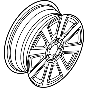 2007 Lincoln MKX Spare Wheel - 8A1Z-1007-D