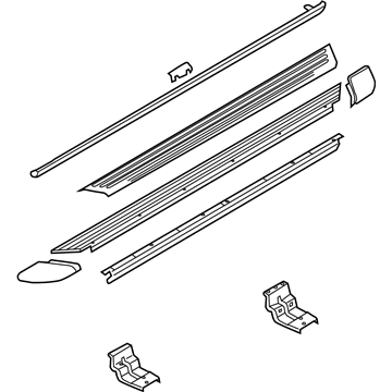 Ford 8L2Z-16451-BB Running Board, Driver Side