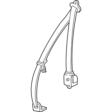 Ford 6L5Z-10611B09-AA Seat Belt Assembly