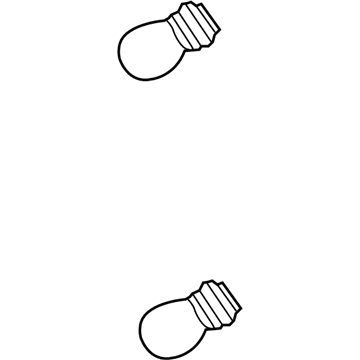 Ford 4L3Z-13466-AB Tail Lamp Bulb, Rear Lower Outer