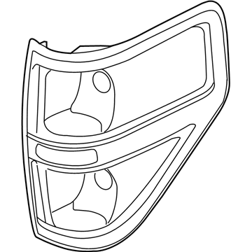 Ford BL3Z-13404-AB Tail Lamp Assembly, Rear Passenger Side