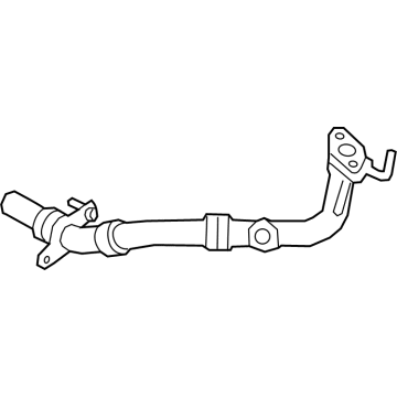 Ford Crankcase Breather Hose - K2GZ-9E470-C