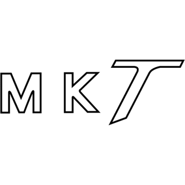 Ford AE9Z-7442528-C Nameplate