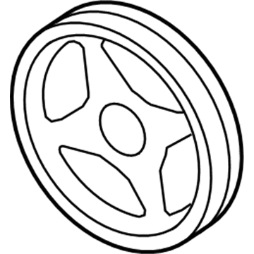 Ford 2L3Z-3A733-AA Pulley