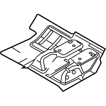 Ford 9L8Z-78045B00-A Lower Bracket