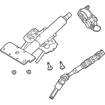 Ford Focus Steering Column - AS4Z-3C529-D
