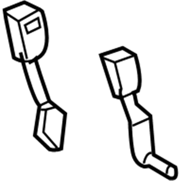 Ford 6F2Z-17611B66-AB Center Buckle, Inner