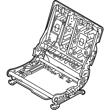 Ford LX6Z-99613A10-AF Seat Frame, Rear Driver Side