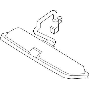 Ford FB5Z-13A613-A High Mount Lamp, Rear Center