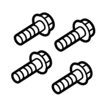 Ford F81Z-4N272-AA Flange Bolt, Center