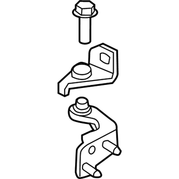 Lincoln Door Hinge - BB5Z-7826811-C