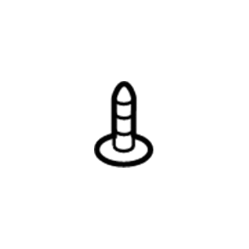 Ford -W505427-S439 Front Molding Screw