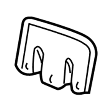 Ford 1L2Z-17A385-AAA License Bracket, Front