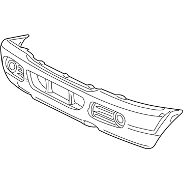 Ford Explorer Bumper - 4L2Z-17D957-CAPTM