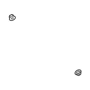 Lincoln -W714265-S442 Catalytic Converter Nut