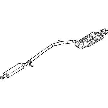 Mercury Muffler - 8T5Z-5230-F