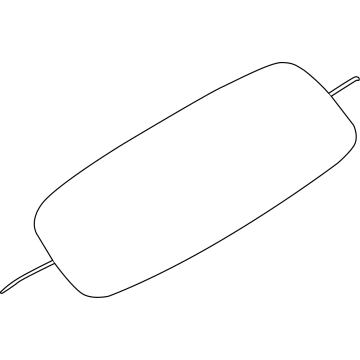 Ford FR3Z-7642006-A Back Glass