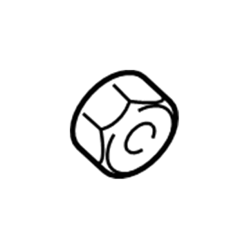 Mercury -W710756-S900 Nut
