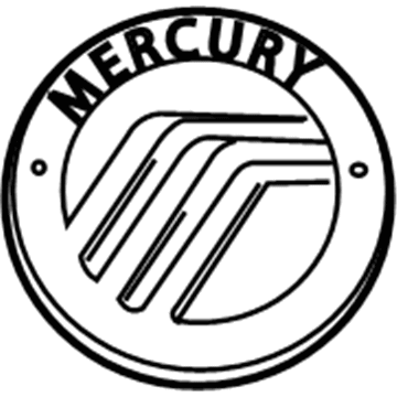 Mercury 6N7Z-5442528-B Name Plate
