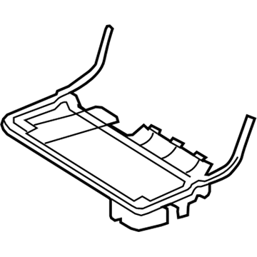 Ford 7T4Z-7863161-B Seat Frame, Rear Driver Side