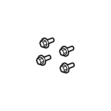 Ford 6R3Z-17A386-AA License Bracket Mount Kit