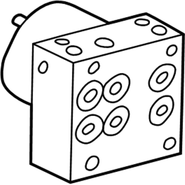 Mercury ABS Control Module - 4L2Z-2C215-AA