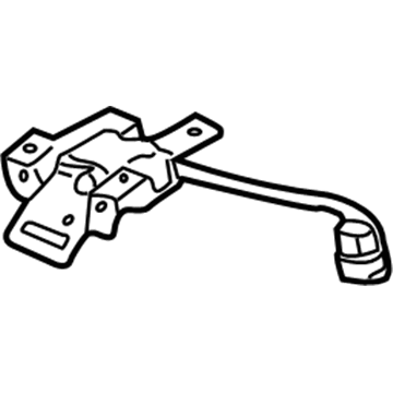 1999 Ford Mustang Trunk Latch - XR3Z6343200BA