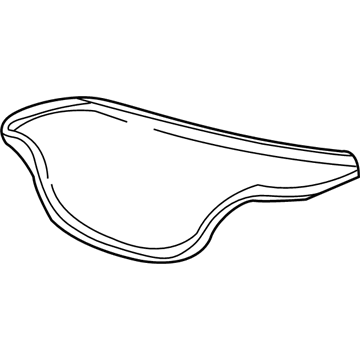 2004 Ford Mustang Weather Strip - XR3Z-6343720-AA