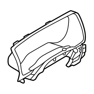 Ford NL1Z-78044D70-AC Cluster Bezel