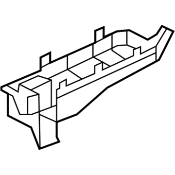 Ford 8M6Z-14A003-B Bottom Panel, Lower