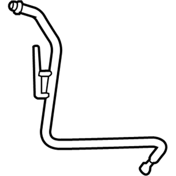 Mercury EGR Tube - 4L8Z-9D477-CA