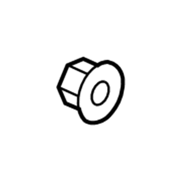 Ford -W520201-S440 Wheel Opening Molding Nut, Front