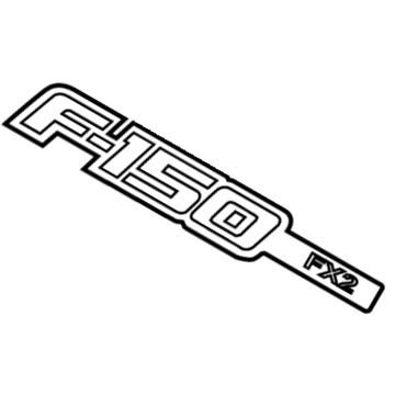 Ford CL3Z-16720-A Nameplate, Front