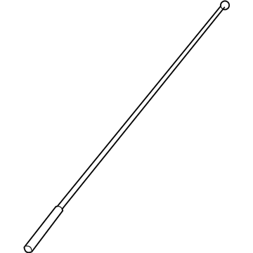 Mercury 98BZ-18A886-AA Antenna Mast