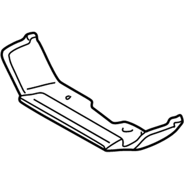 Mercury F87Z-8310-BA Lower Air Guide