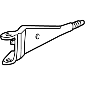 Ford XC2Z-3A360-AA Radius Arm, Front Driver Side