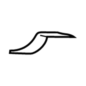 Ford F5OZ-5428067-AA Quarter Panel Seal