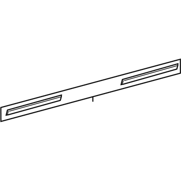 Ford 5C3Z-35290D13-BB Stripe Tape, Rear Driver Side