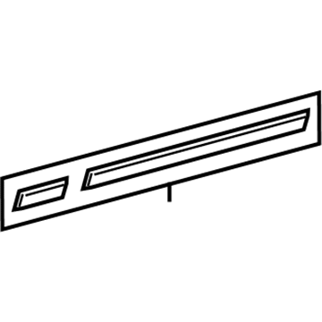 Ford 5C3Z-26255A67-CAA Stripe Tape, Driver Side